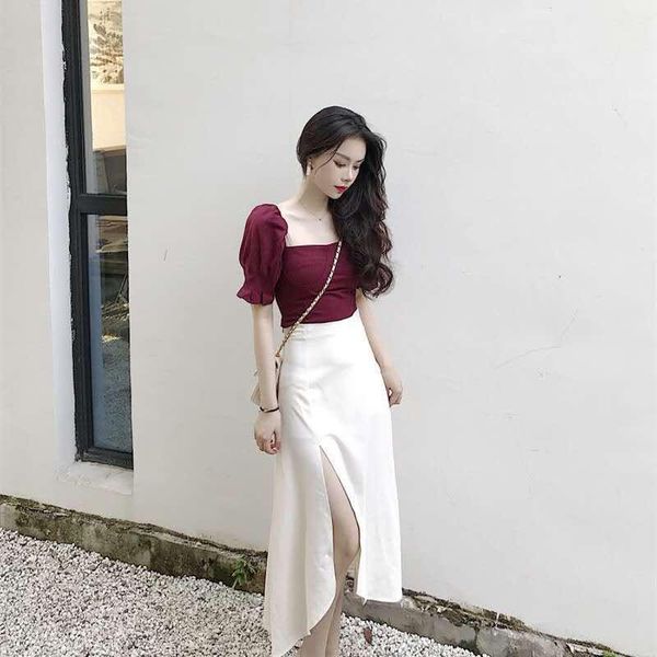 2020 summer fashion women elegant casual two-piece suit set female short sleeve cropped & white maxi skirt sets wf2281
2020 summer fashion women elegant casual two-piece suit set female short sleeve cropped & white maxi skirt sets wf2281