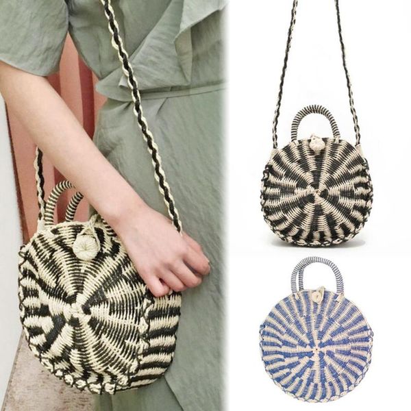 classical striped straw woven bag handmade natural rattan fashion round rattan beach woven bags for women brand new
classical striped straw woven bag handmade natural rattan fashion round rattan beach woven bags for women brand new