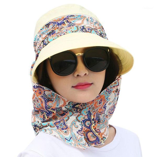 women detachable shawl empty sun visor hat foldable uv protection beach cap t8nb1, Blue;gray
women detachable shawl empty sun visor hat foldable uv protection beach cap t8nb1, Blue;gray