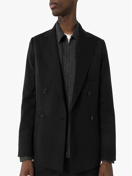 men's suits & blazers s~7xl customizable clothing simple classic casual suit double-breasted stitching patch pocket dress jacket, White;black
men's suits & blazers s~7xl customizable clothing simple classic casual suit double-breasted stitching patch pocket dress jacket, White;black