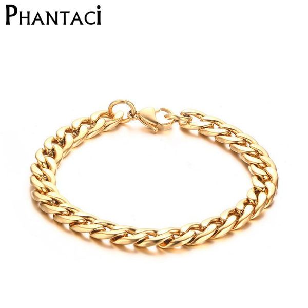 stainless steel bracelet curb link chian men bracelets & bangles 8mm rose gold lobster bracelet gifts for men boys, Black
stainless steel bracelet curb link chian men bracelets & bangles 8mm rose gold lobster bracelet gifts for men boys, Black