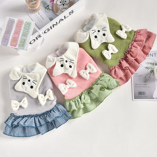 dog apparel est style multi colors warm dresses for pet cotton padded clothes autumn and winter cute plaid skirt
dog apparel est style multi colors warm dresses for pet cotton padded clothes autumn and winter cute plaid skirt