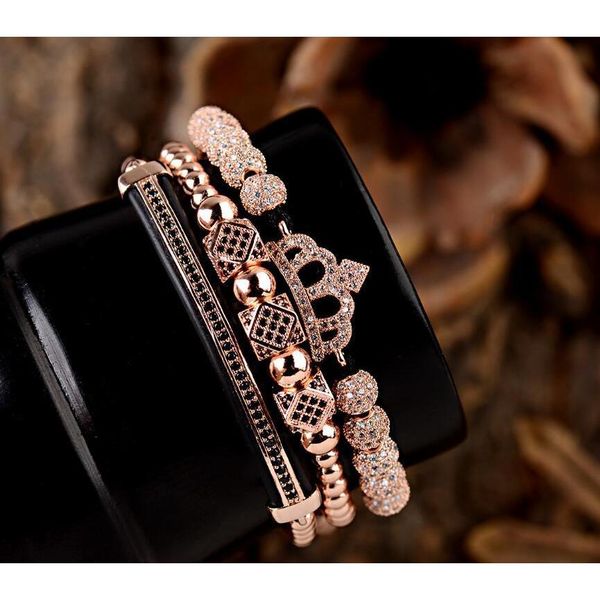 new classical handmade braiding bracelet gold hip hop men pave cubic zircon crown roman numeral bracele sqchyk queen66, Golden;silver
new classical handmade braiding bracelet gold hip hop men pave cubic zircon crown roman numeral bracele sqchyk queen66, Golden;silver