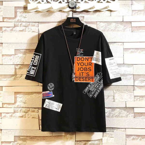 men hip hop t streetwear funny letter print t-shirt summer harajuku tshirt short sleeve tee skateboard shirt tkcs, White;black
men hip hop t streetwear funny letter print t-shirt summer harajuku tshirt short sleeve tee skateboard shirt tkcs, White;black