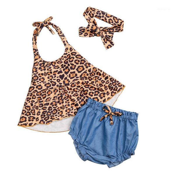 clothing sets 0-24m born baby girls clothes 3pcs leopard print sleeveless belt vest halter +blue denim shorts headband1, White
clothing sets 0-24m born baby girls clothes 3pcs leopard print sleeveless belt vest halter +blue denim shorts headband1, White