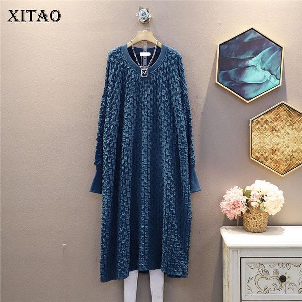 xitao pleated dress fashion new women pullover goddess fan casual style full sleeve 2020 autumn loose minority dress wj1317, Black;gray
xitao pleated dress fashion new women pullover goddess fan casual style full sleeve 2020 autumn loose minority dress wj1317, Black;gray