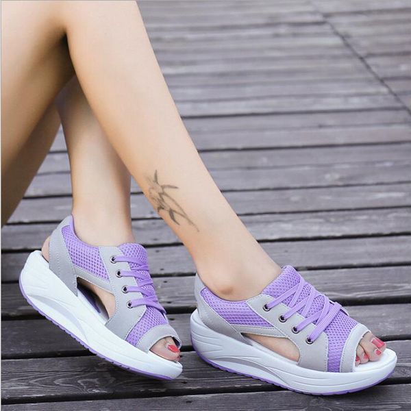 new muffin bottom sandals thick bottom wedges breathable rocking shoes women's mesh shoes comfortable sports casual shoes 201012, Black
new muffin bottom sandals thick bottom wedges breathable rocking shoes women's mesh shoes comfortable sports casual shoes 201012, Black