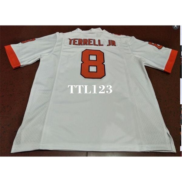 3421 clemson tigers #8 a.j. terrell orange white football jersey or custom any name or number jersey, Black
3421 clemson tigers #8 a.j. terrell orange white football jersey or custom any name or number jersey, Black