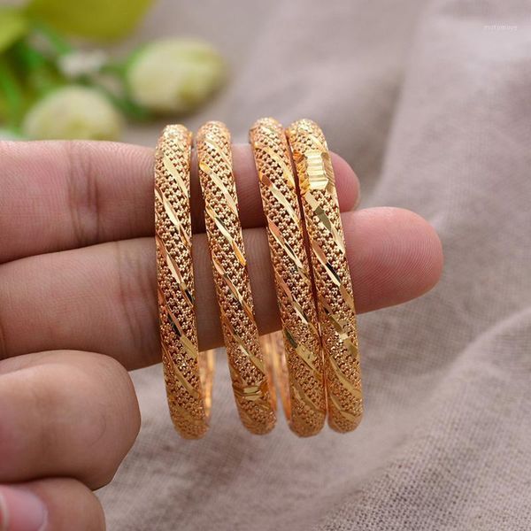 bangle 24k 4pcs/lot dubai gold color children's bracelet 3-6 years boys girls kids birthday gift small plated1, Black
bangle 24k 4pcs/lot dubai gold color children's bracelet 3-6 years boys girls kids birthday gift small plated1, Black