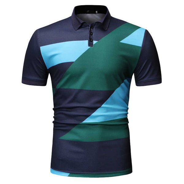 new fashion men's with lapel summer business casual contrast color printed polo shirt, White;black
new fashion men's with lapel summer business casual contrast color printed polo shirt, White;black