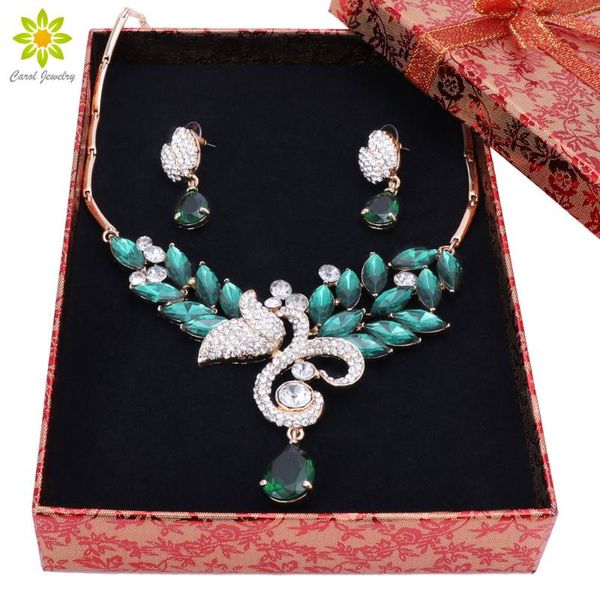 fashion jewelry sets nigerian women gold color bridal crystal wedding african beads necklace earring sets++gift boxes, Silver
fashion jewelry sets nigerian women gold color bridal crystal wedding african beads necklace earring sets++gift boxes, Silver