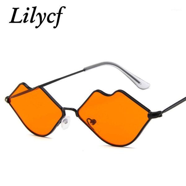 sunglasses small box metal lips trend ocean piece glasses retro red women's brand designer uv4001, White;black
sunglasses small box metal lips trend ocean piece glasses retro red women's brand designer uv4001, White;black