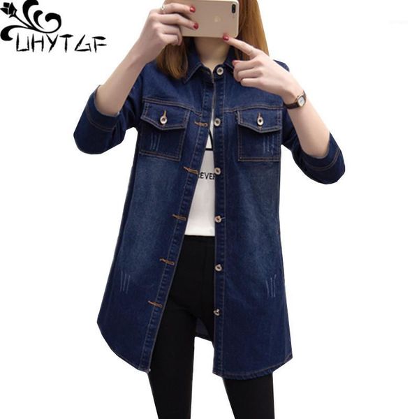 uhytgf spring jeans jacket women single-breasted loose 5xl plus size outerwear blue casual ladies denim jacket chaqueta mujer 861, Black;brown
uhytgf spring jeans jacket women single-breasted loose 5xl plus size outerwear blue casual ladies denim jacket chaqueta mujer 861, Black;brown
