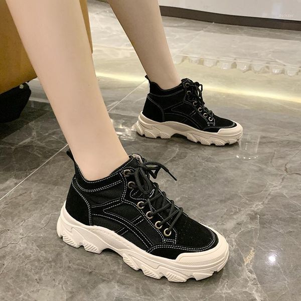 thick bottom chunky sneakers 2021 new autumn solid leather ankle boots lace up winter boots for women shoes woman plus size1, Black
thick bottom chunky sneakers 2021 new autumn solid leather ankle boots lace up winter boots for women shoes woman plus size1, Black