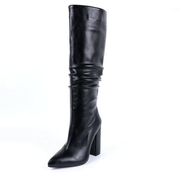 boots female chunky high heels synthetic leather women knee winter warm riding brand plus size dancing shoes woman1, Black
boots female chunky high heels synthetic leather women knee winter warm riding brand plus size dancing shoes woman1, Black