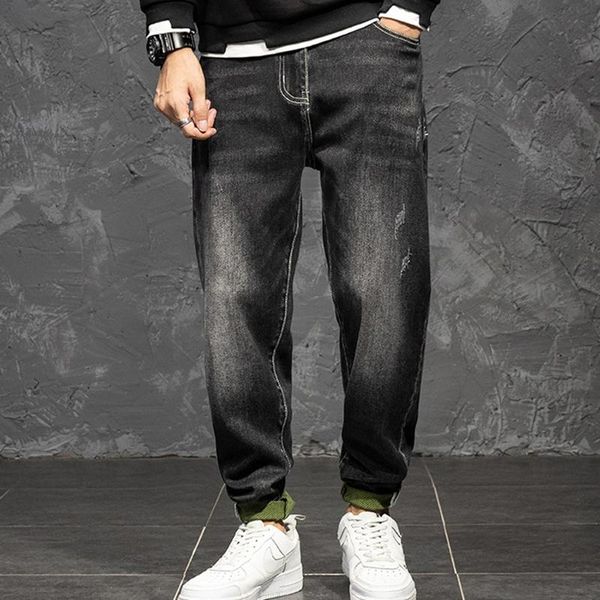 men's jeans men 2021 autumn ripped loose elasticity plus fat increase harem pants trendy trousers, Blue
men's jeans men 2021 autumn ripped loose elasticity plus fat increase harem pants trendy trousers, Blue