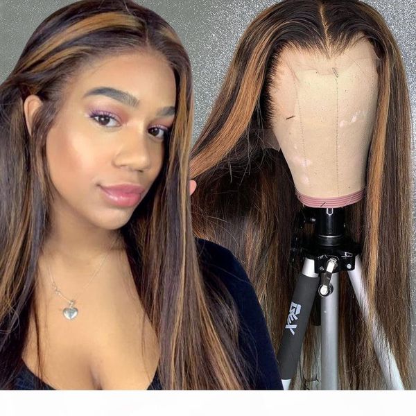 highlight wig human hair 613 frontal 13x1 lace front ombre blonde brown wigs short bob straight brazilian 28 inch lace part wigs, Black;brown
highlight wig human hair 613 frontal 13x1 lace front ombre blonde brown wigs short bob straight brazilian 28 inch lace part wigs, Black;brown