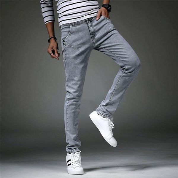 new 2020 men jeans pants korean style gray mens skinny jeans man slim fit stretch trousers men's denim pants casual male, Blue
new 2020 men jeans pants korean style gray mens skinny jeans man slim fit stretch trousers men's denim pants casual male, Blue