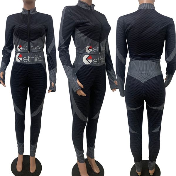women bodysuit tracksuit designer letters zipper coat jacket tights legging pant outfit beach swimming suit yoga two piece clothing e111306, White
women bodysuit tracksuit designer letters zipper coat jacket tights legging pant outfit beach swimming suit yoga two piece clothing e111306, White