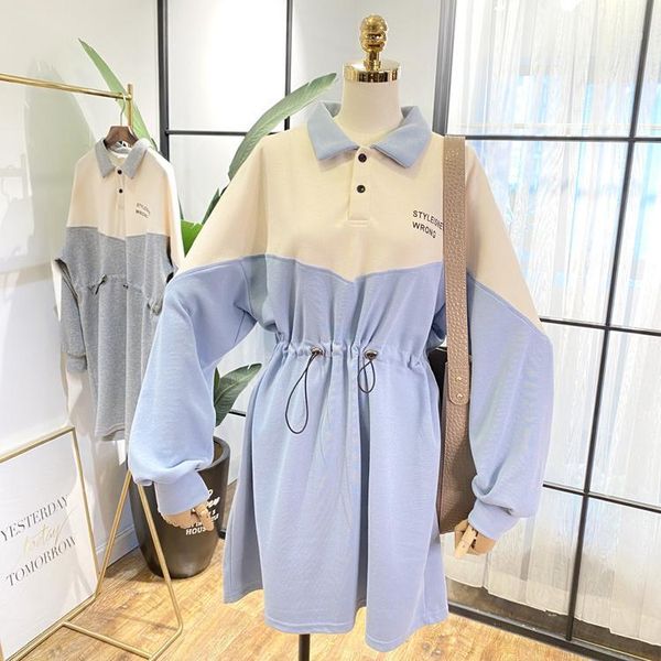 autumn women cotton sweatshirt dress drawstring long loose pullover sweatshirts knee length soft casual sweat dresses1, Black
autumn women cotton sweatshirt dress drawstring long loose pullover sweatshirts knee length soft casual sweat dresses1, Black