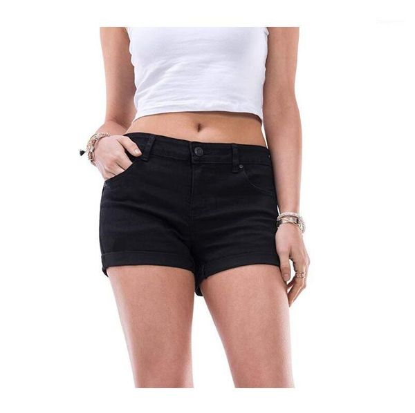 women 2020 new fashion vintage high waist shorts slim straight flip casual femme short jeans mujer plus size1, Blue
women 2020 new fashion vintage high waist shorts slim straight flip casual femme short jeans mujer plus size1, Blue