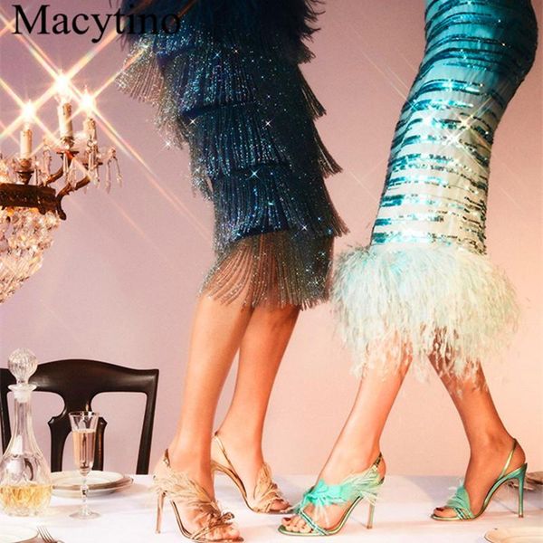 sandals summer ladies with feather rhinestone decoration stiletto fashion nude green party, Black
sandals summer ladies with feather rhinestone decoration stiletto fashion nude green party, Black