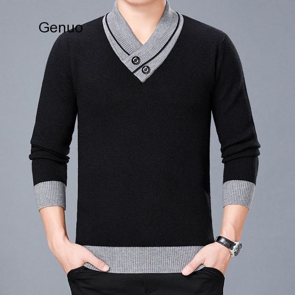 men's sweaters dimusi autumn winter mens sweater casual turtleneck solid color double-collar slim fit knitted pullovers clothing, White;black
men's sweaters dimusi autumn winter mens sweater casual turtleneck solid color double-collar slim fit knitted pullovers clothing, White;black