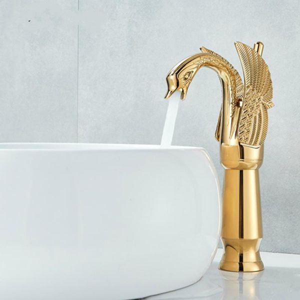 gold / brass / chrome and cold water faucet swan basin sink mixer faucet deck installation basin
gold / brass / chrome and cold water faucet swan basin sink mixer faucet deck installation basin
