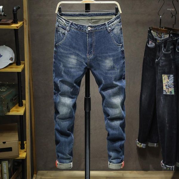 men's jeans 2021 autumn winter mens soft cosy straight slim fit casual trousers male tencel fabric men pants for men,9501, Blue
men's jeans 2021 autumn winter mens soft cosy straight slim fit casual trousers male tencel fabric men pants for men,9501, Blue