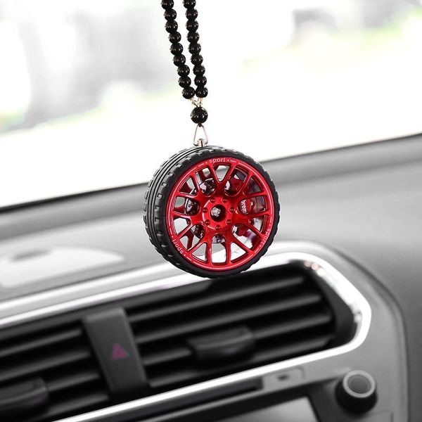 creative car tire ornament decorations pendant wheel hub car rear view mirror hanging accessories simulation super cool1
creative car tire ornament decorations pendant wheel hub car rear view mirror hanging accessories simulation super cool1