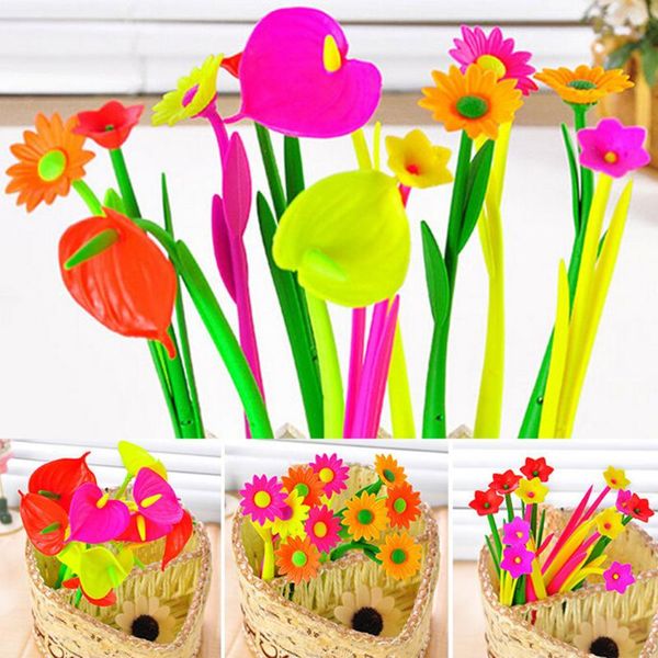 ballpoint pens 1pcs black ink bloom floral flowers gel pen design for kids stationery goods school supplies accessories, Blue;orange
ballpoint pens 1pcs black ink bloom floral flowers gel pen design for kids stationery goods school supplies accessories, Blue;orange
