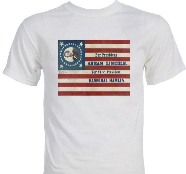 new short sleeve casual abraham lincoln for president 1860 rare pre civil war campaign t-shirt t shirts sport hooded sweatshirt hoodie
new short sleeve casual abraham lincoln for president 1860 rare pre civil war campaign t-shirt t shirts sport hooded sweatshirt hoodie