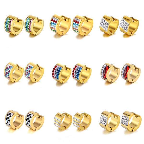 hoop & huggie 2021 stainless steel mirco cz crystal gold small earings for women girl fashion wedding wholesale jewellery gift, Golden;silver
hoop & huggie 2021 stainless steel mirco cz crystal gold small earings for women girl fashion wedding wholesale jewellery gift, Golden;silver