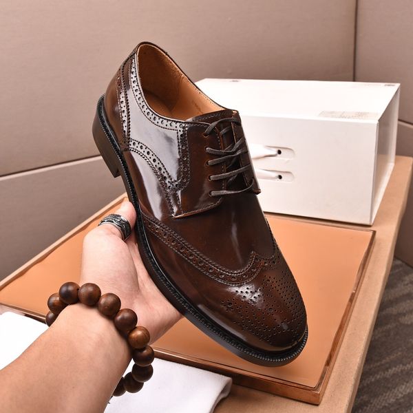 new men genuine leather party wedding business dress shoes male work office footwear lace up oxfords size 38-44, Black
new men genuine leather party wedding business dress shoes male work office footwear lace up oxfords size 38-44, Black