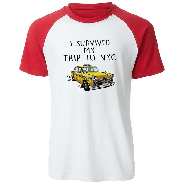sport fashion raglan short sleeve t shirt i survived my trip to nyc letter print t-shirt men summer cotton cool mens tee shirt
sport fashion raglan short sleeve t shirt i survived my trip to nyc letter print t-shirt men summer cotton cool mens tee shirt