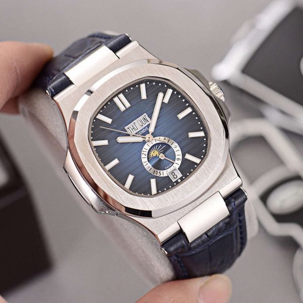 nautilus series multifunctional mechanical 2021 new simple business belt watch men's timing ing
nautilus series multifunctional mechanical 2021 new simple business belt watch men's timing ing