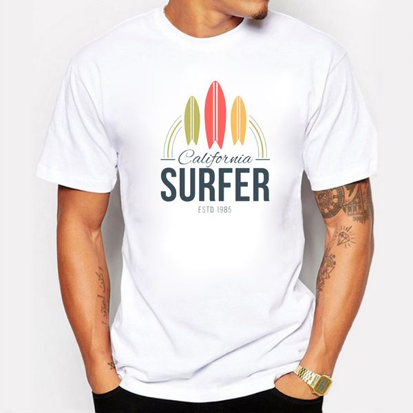 летний туризм случайные мужские с коротким рукавом саншайн калифорнии surfer дизайн повседневный top тройники спорта толстовка с капюшоном т 
летний туризм случайные мужские с коротким рукавом саншайн калифорнии surfer дизайн повседневный top тройники спорта толстовка с капюшоном т