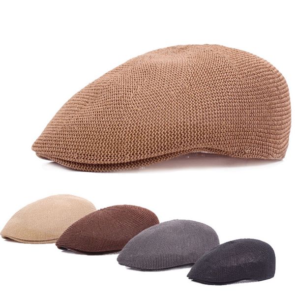 berets summer simple mesh breathable fashion beret duckbill caps for men women style flat cap golf ivy hats, Blue;gray
berets summer simple mesh breathable fashion beret duckbill caps for men women style flat cap golf ivy hats, Blue;gray