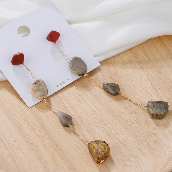 aensoa ethnic irregular stones long earrings for women fashion bohemia long chain dangle statement earrings party jewelry1, Silver
aensoa ethnic irregular stones long earrings for women fashion bohemia long chain dangle statement earrings party jewelry1, Silver