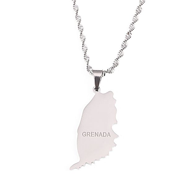 stainless steel grenada island map pendant necklaces fashion caribbean map jewelry, Silver
stainless steel grenada island map pendant necklaces fashion caribbean map jewelry, Silver