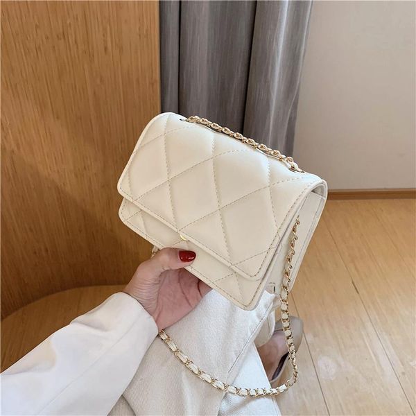 shoulder bags women's messenger bag pu leather chain lingge 2021 simple fashion straddle women handbag or girl's purse
shoulder bags women's messenger bag pu leather chain lingge 2021 simple fashion straddle women handbag or girl's purse