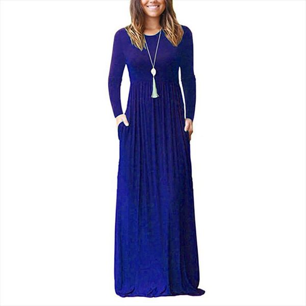 женщины осень черное платье femme длинные платья плюс размер boho карманный maxi платье с длинным рукавом твердые o шеи платья плюс размер g, Black;gray
женщины осень черное платье femme длинные платья плюс размер boho карманный maxi платье с длинным рукавом твердые o шеи платья плюс размер g, Black;gray