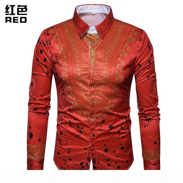 2018 men european-size new style men's national style floral 3d printed long-sleeve slim fit dresses shirt chemise homme camisas, White;black
2018 men european-size new style men's national style floral 3d printed long-sleeve slim fit dresses shirt chemise homme camisas, White;black