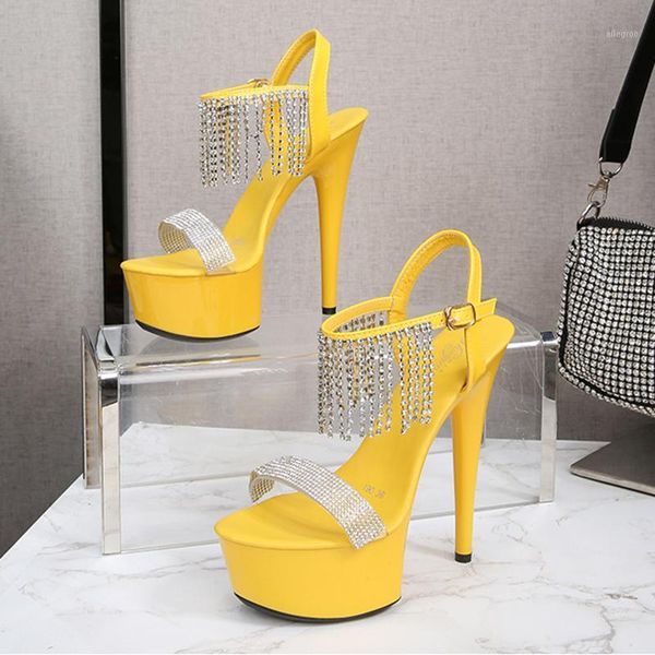 sandals 2021 summer fashion women fetish high heels yellow nightclub 5cm platform buckle strap large size female shoes1, Black
sandals 2021 summer fashion women fetish high heels yellow nightclub 5cm platform buckle strap large size female shoes1, Black