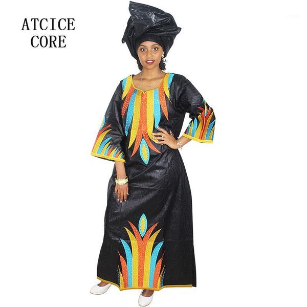 african dresses for women bazin riche design dress embroidery design dress long with scarf1, Red 
african dresses for women bazin riche design dress embroidery design dress long with scarf1, Red