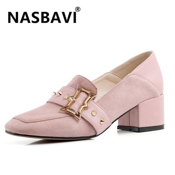 new spring autumn fashion women mid heel shoes square toe oxford single shoes women suede metal rivets bullock, Black
new spring autumn fashion women mid heel shoes square toe oxford single shoes women suede metal rivets bullock, Black