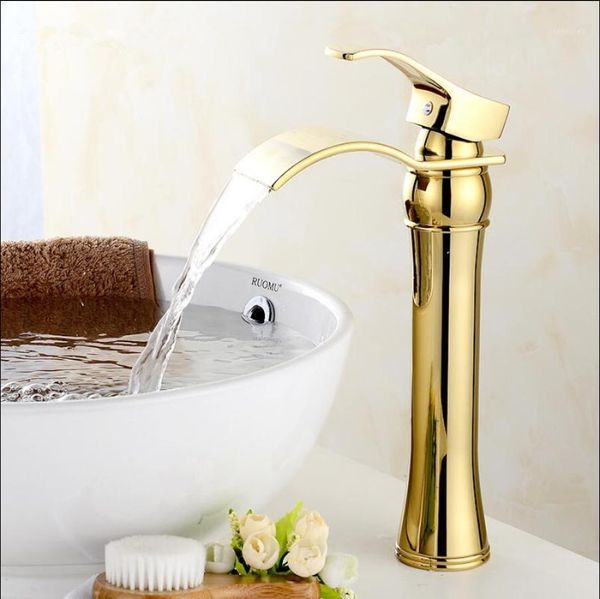 bathroom sink faucets vidric chrome/gold waterfall faucet brass basin mixer tap & cold c1
bathroom sink faucets vidric chrome/gold waterfall faucet brass basin mixer tap & cold c1
