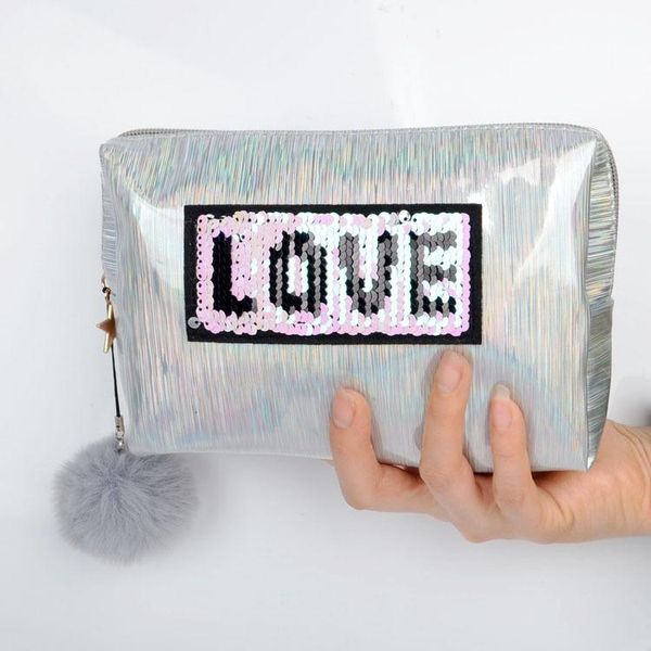 1pc portable new laser makeup bag, large cell phone, cosmetics, travel storage bag, waterproof clutch pocket change purse
1pc portable new laser makeup bag, large cell phone, cosmetics, travel storage bag, waterproof clutch pocket change purse