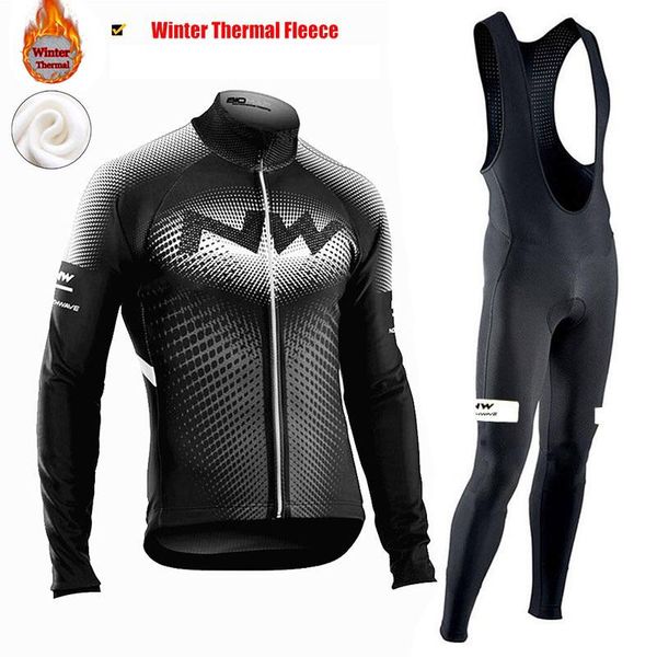 men 2020 nw team winter thermal fleece cycling clothes set warm bicycle jersey northwave cycling bike bib pants ropa ciclismo, Black;blue 
men 2020 nw team winter thermal fleece cycling clothes set warm bicycle jersey northwave cycling bike bib pants ropa ciclismo, Black;blue