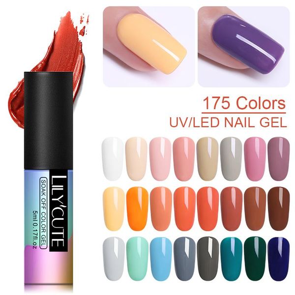 nail gel lilycute polish soak off uv led varnish long lasting black white pink base color 5ml, Red;pink
nail gel lilycute polish soak off uv led varnish long lasting black white pink base color 5ml, Red;pink